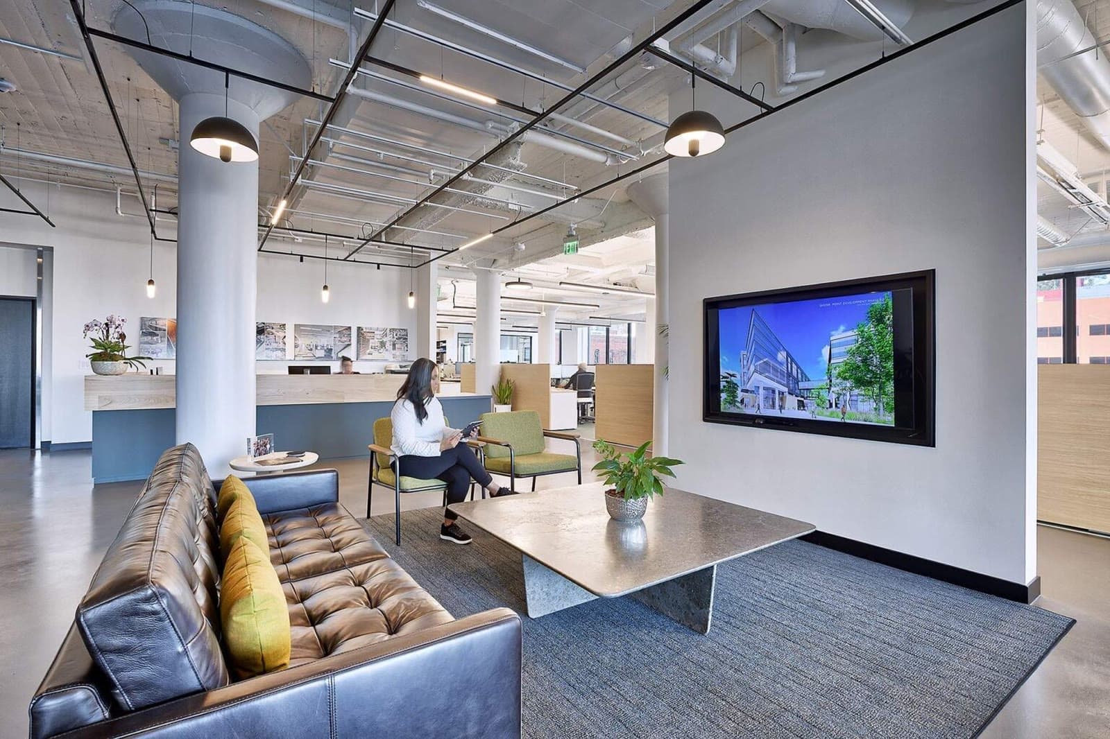 Project teams review code decisions together; the same reasoning is now searchable firm-wide.